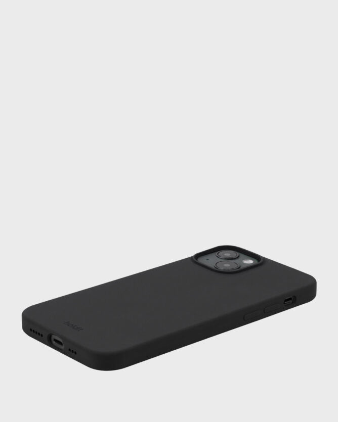HoldIt Backcover – für Apple iPhone 14 Plus, Silikon, Schwarz