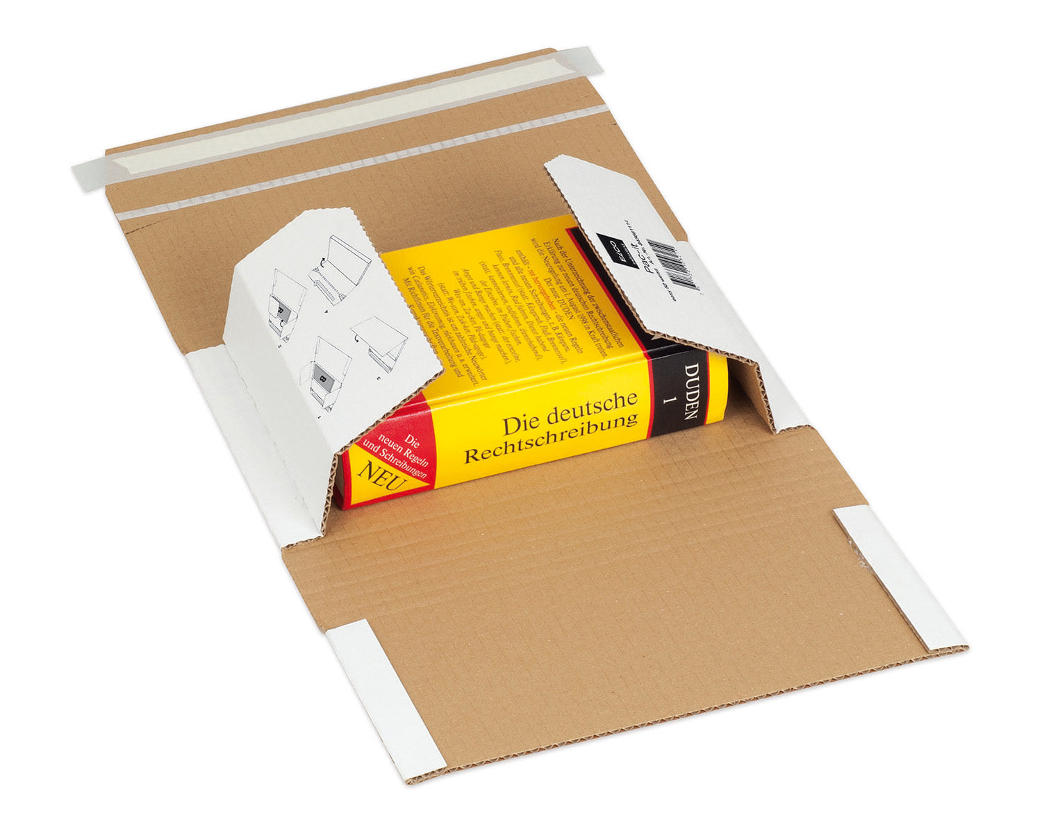 Elco pac-it EASY Versandverpackung, weiss – 280 × 170 × 71 mm