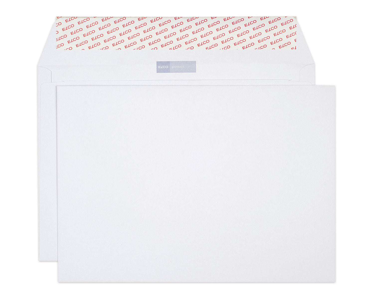 Elco Couvert B4, ohne Fenster, selbstklebend, weiss, 120 g/m² – 250 Stk.