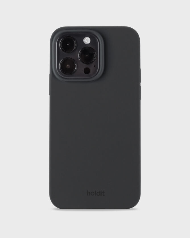 HoldIt Backcover – für Apple iPhone 14 Pro Max – schwarz – Silikon
