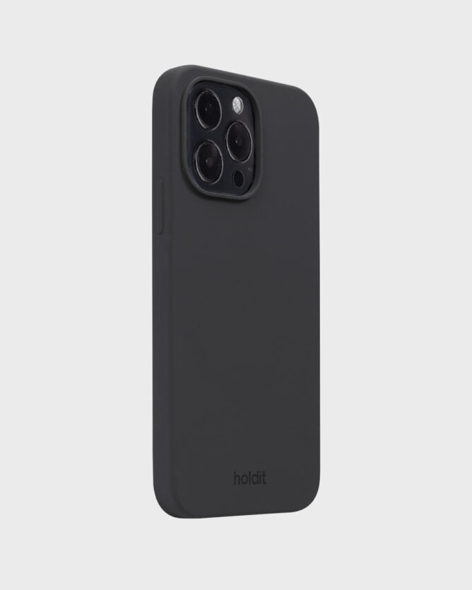 HoldIt Backcover – für Apple iPhone 14 Pro Max – schwarz – Silikon