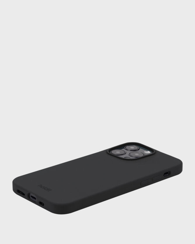 HoldIt Backcover – für Apple iPhone 14 Pro Max – schwarz – Silikon