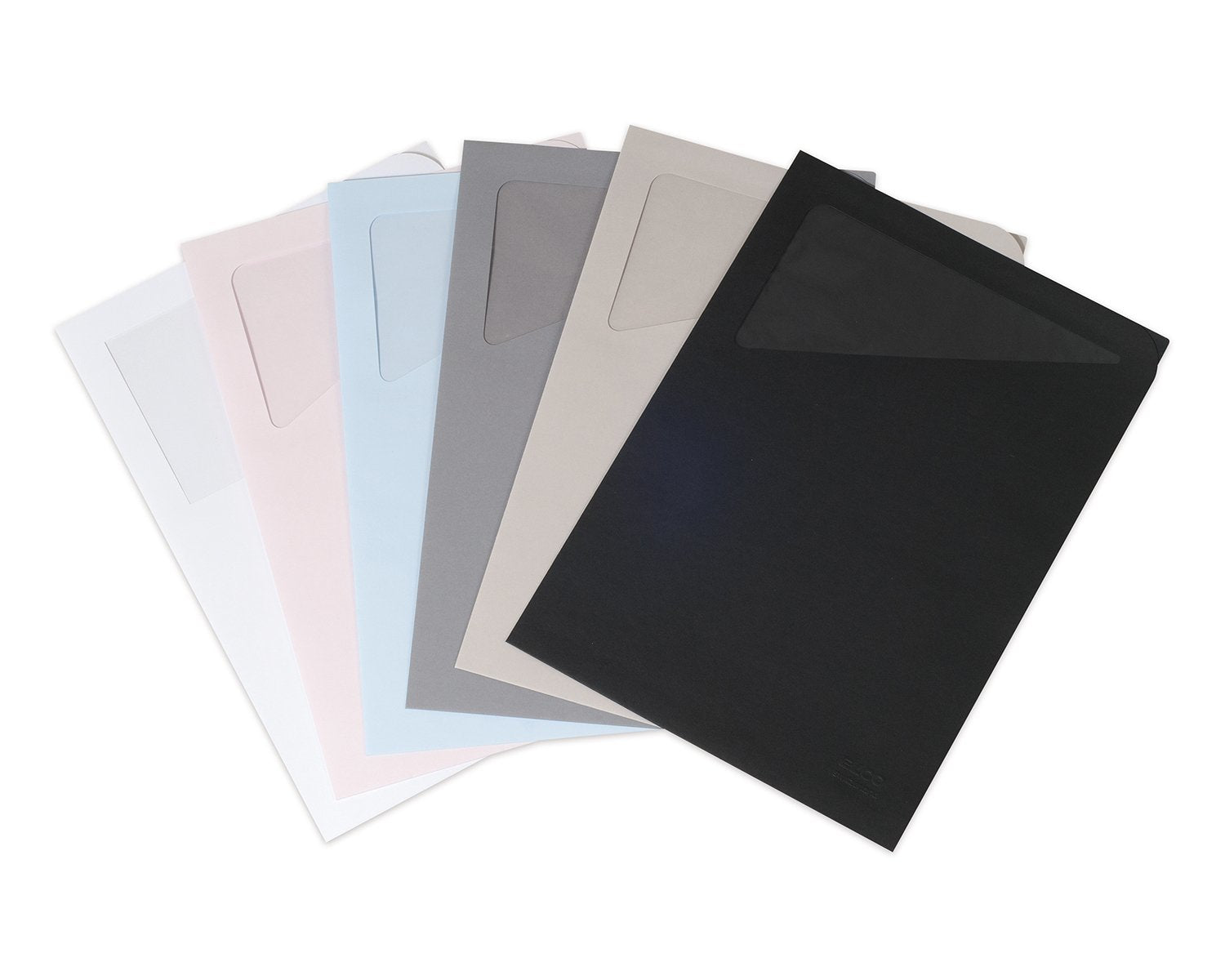 Elco Sichtmappe A4 – Schwarz, Papier, 20er-Pack