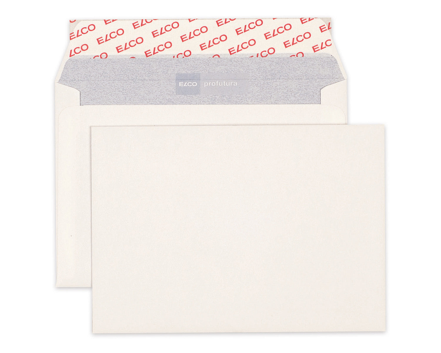 Elco Couvert C6, ohne Fenster, selbstklebend, naturweiss, 100 g/m² – 500 Stk.