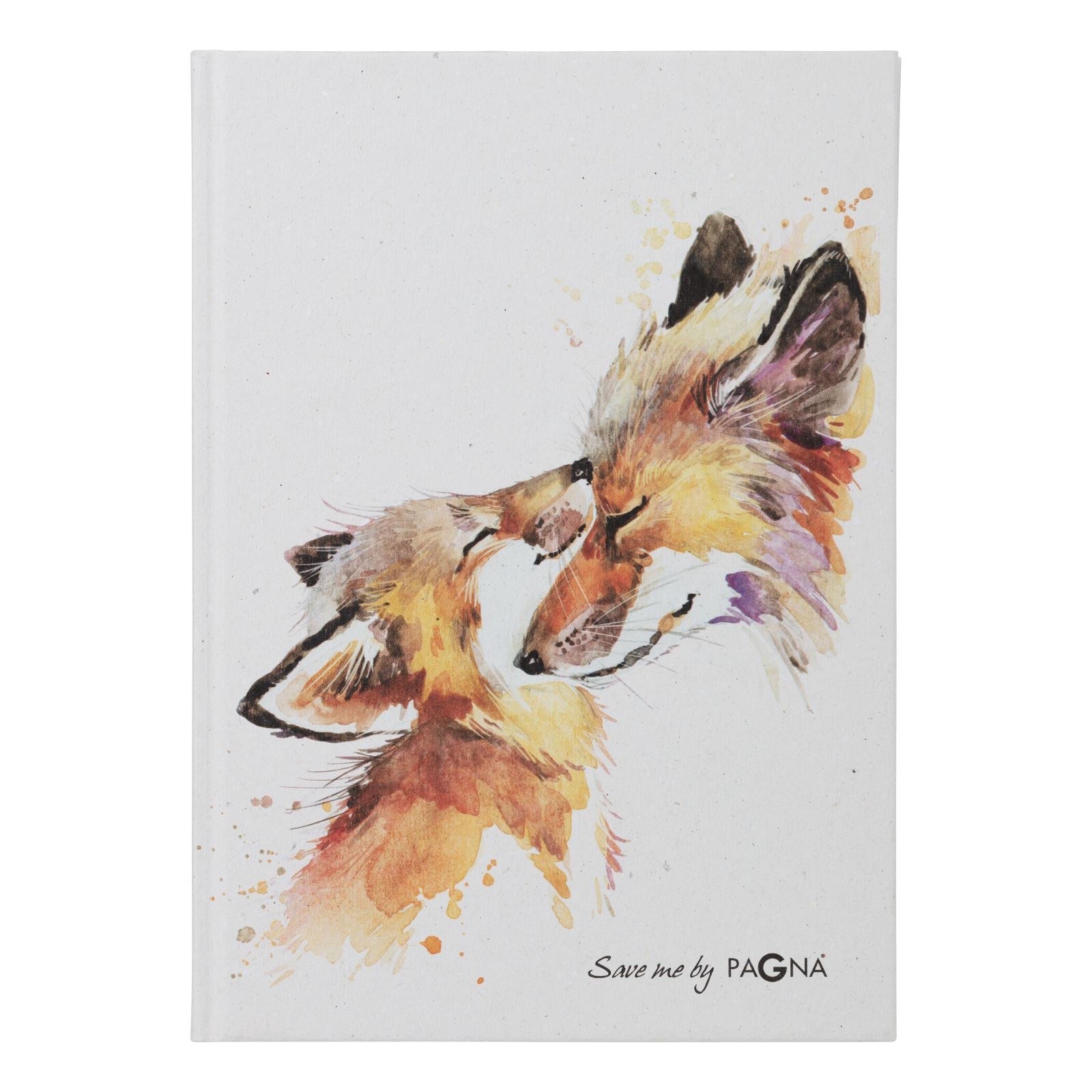 Pagna Notizbuch A5, punktkariert, Fadenheftung, Karton, 128 Seiten, 70 g/m² – weiss