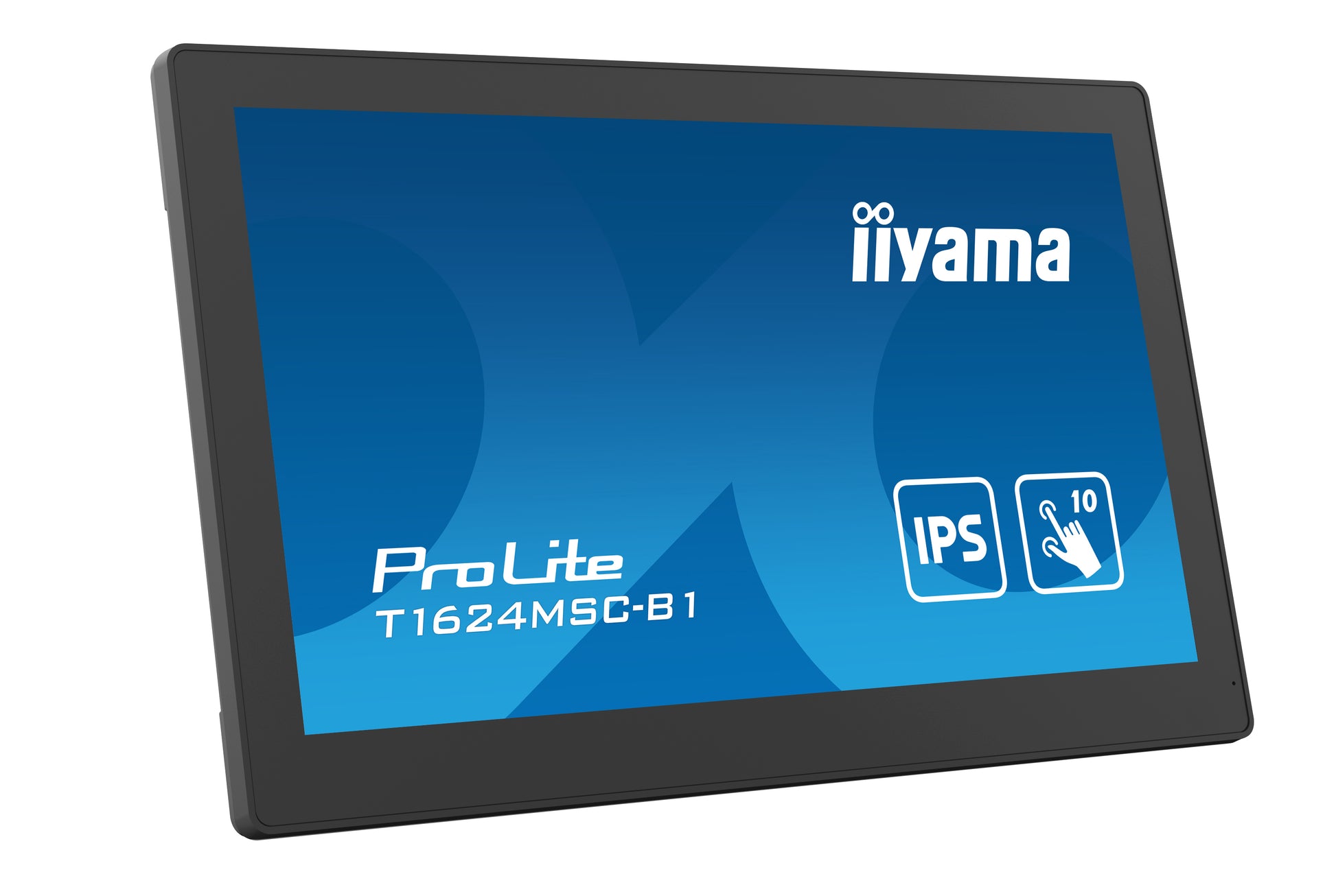 iiyama T1624MSC-B1 – Touch-Monitor 15,6" – 1920 × 1080 (Full HD), IPS, PCAP 10-Punkt, HDMI/USB