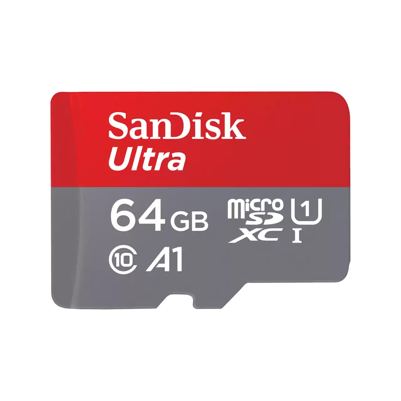 SanDisk Ultra microSDXC Speichergerät – 64 GB, 140 MB/s, SD-Adapter