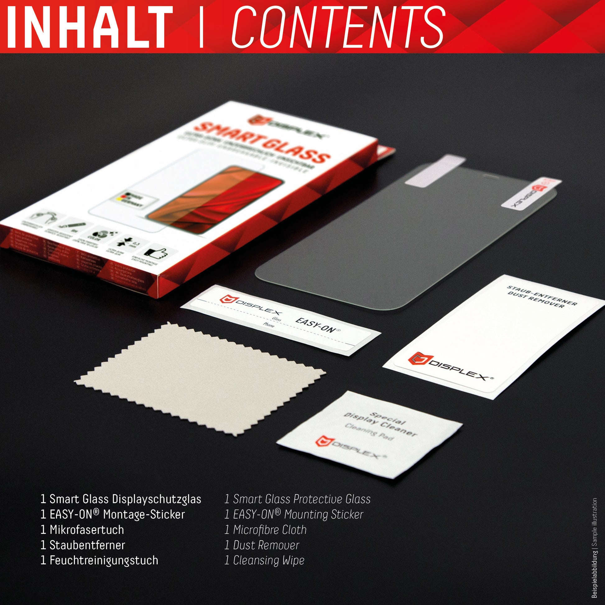 Displex Displayschutz (Panzerglas), 9H – für Redmi 10 (2022)/Note 10 5G