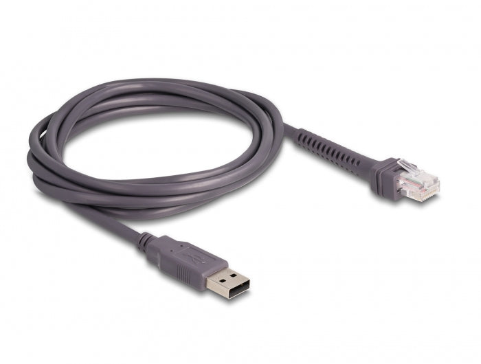 DeLOCK 90584 – 1D, kabelgebunden, USB/RJ-50, mit Ständer
