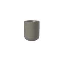 Zone Denmark Zahnbürstenhalter (freistehend) – Steingut, 8,3×10,3 cm, Taupe