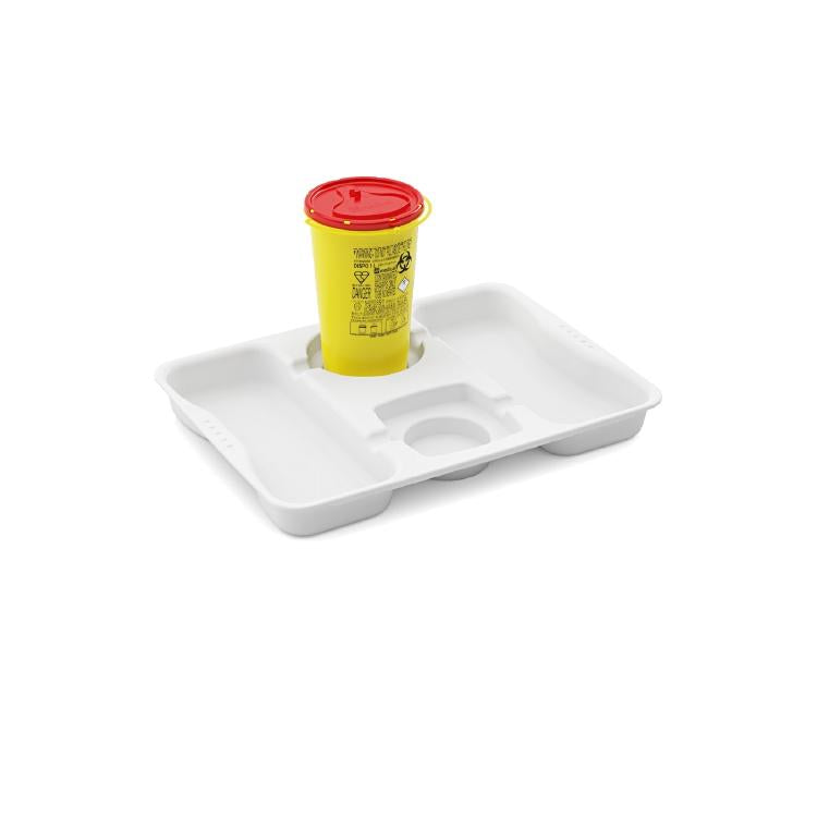 Aufbewahrungsbox (Bad) – Pflegetablett – 39×29×4 cm, Weiss