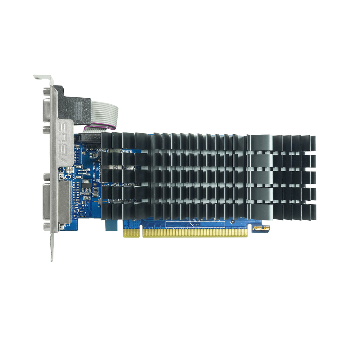 ASUS GT710 SL – PCIe Grafikkarte – 1×DVI-D, 1×HDMI, 1×VGA, PCIe 2.0