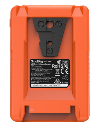 SmallRig VB99 Akku 14,8 V 6700 mAh 99,00 Wh Li-Ion – für Universal Geräte