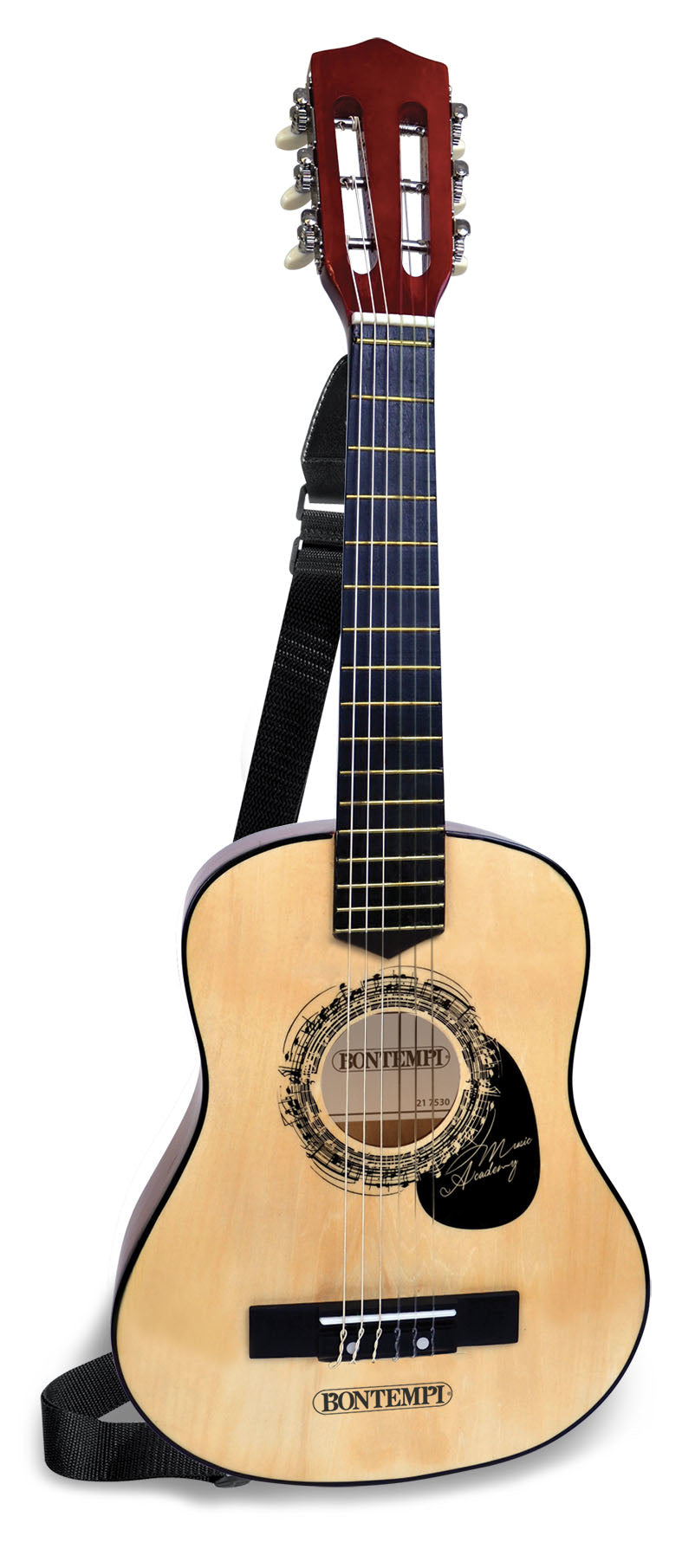 Bontempi Gitarre – 6 Saiten – 75 cm – Holz – ab 5 Jahren – braun