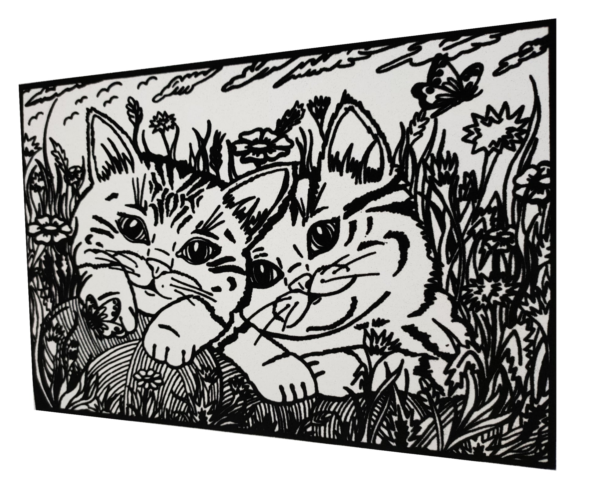 Tataruga Malkarton, Karton, 29,7 × 21 cm, grau
