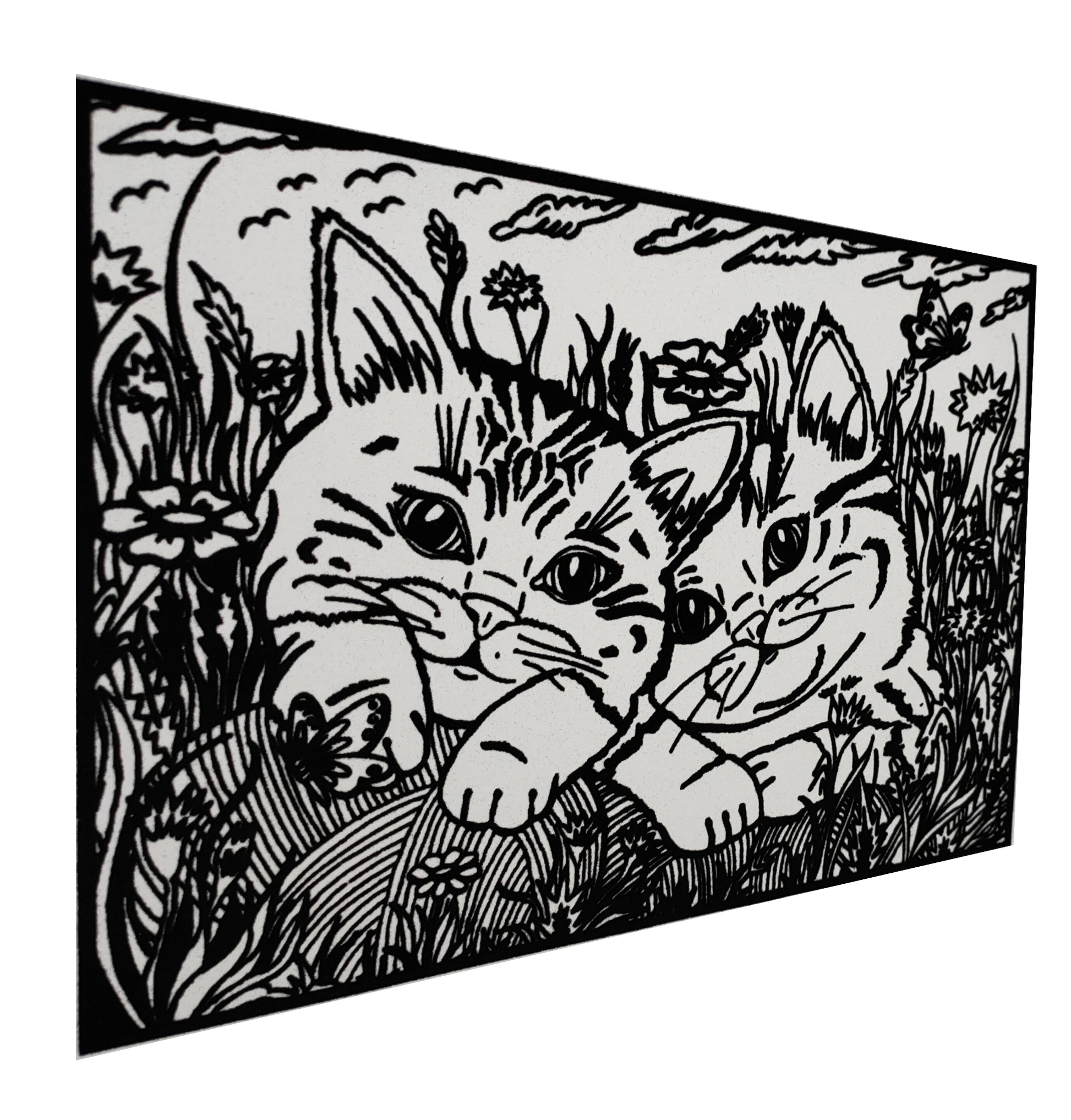 Tataruga Malkarton, Karton, 29,7 × 21 cm, grau