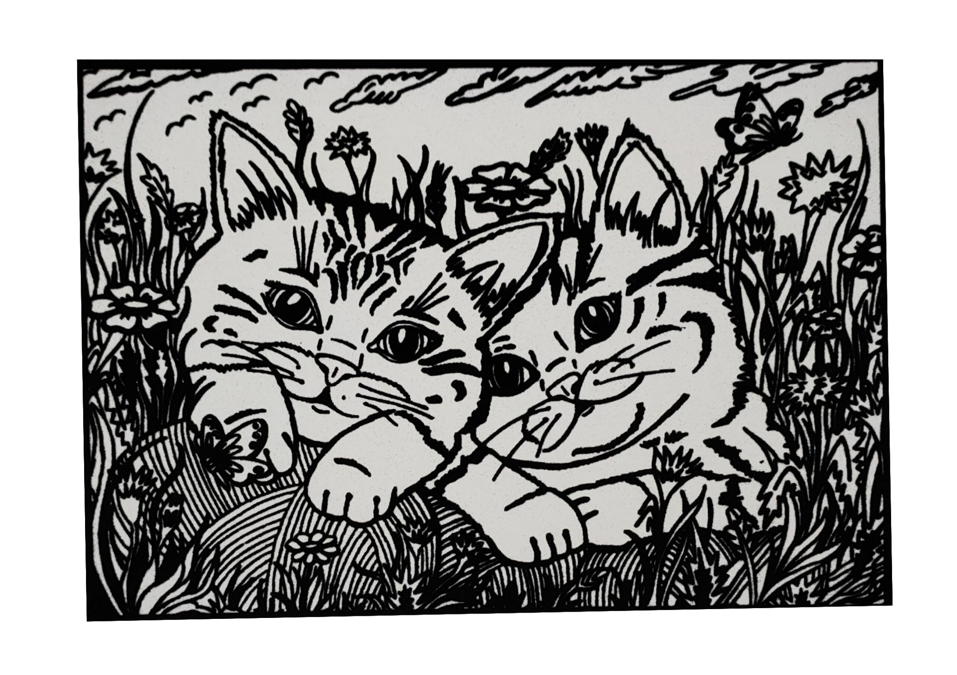 Tataruga Malkarton, Karton, 29,7 × 21 cm, grau