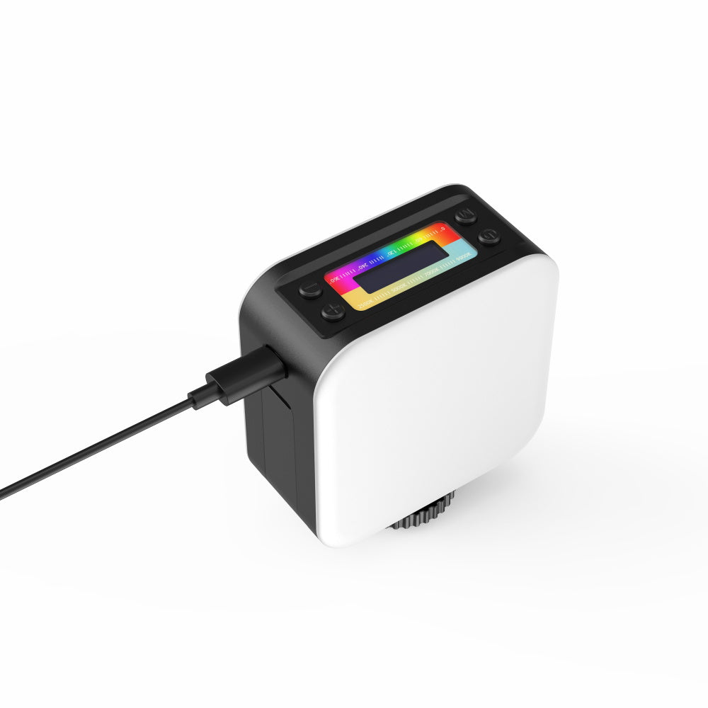 SmallRig Vibe P80 LED-Video-Licht – 2500–9000 K, 960 lx, CRI 96 – USB-C – 2000 mAh – für Universalgeräte