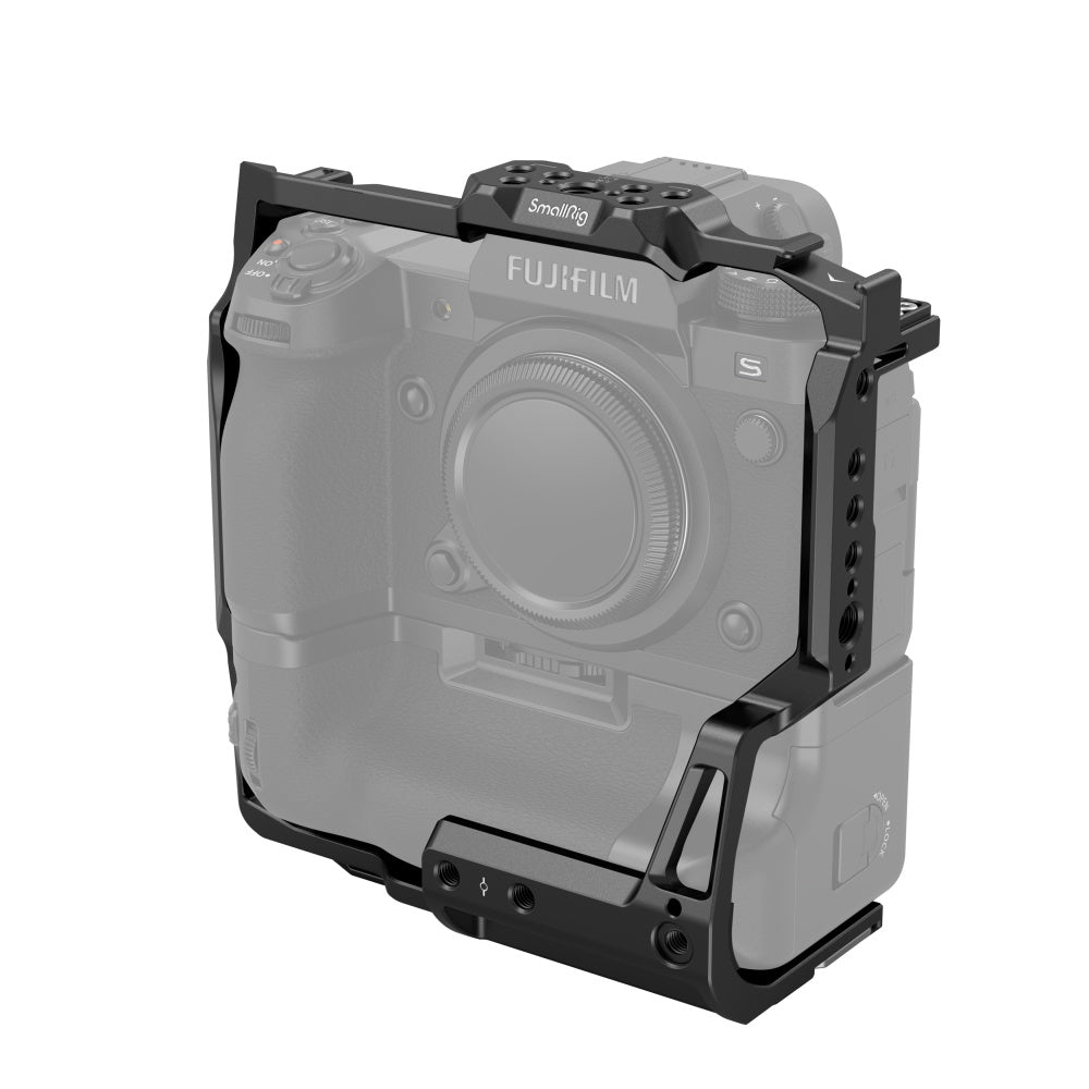 SmallRig 3933 Kamera-Cage – für FUJIFILM X-H2S (mit FT-XH/VG-XH Batteriegriff) – Schwarz