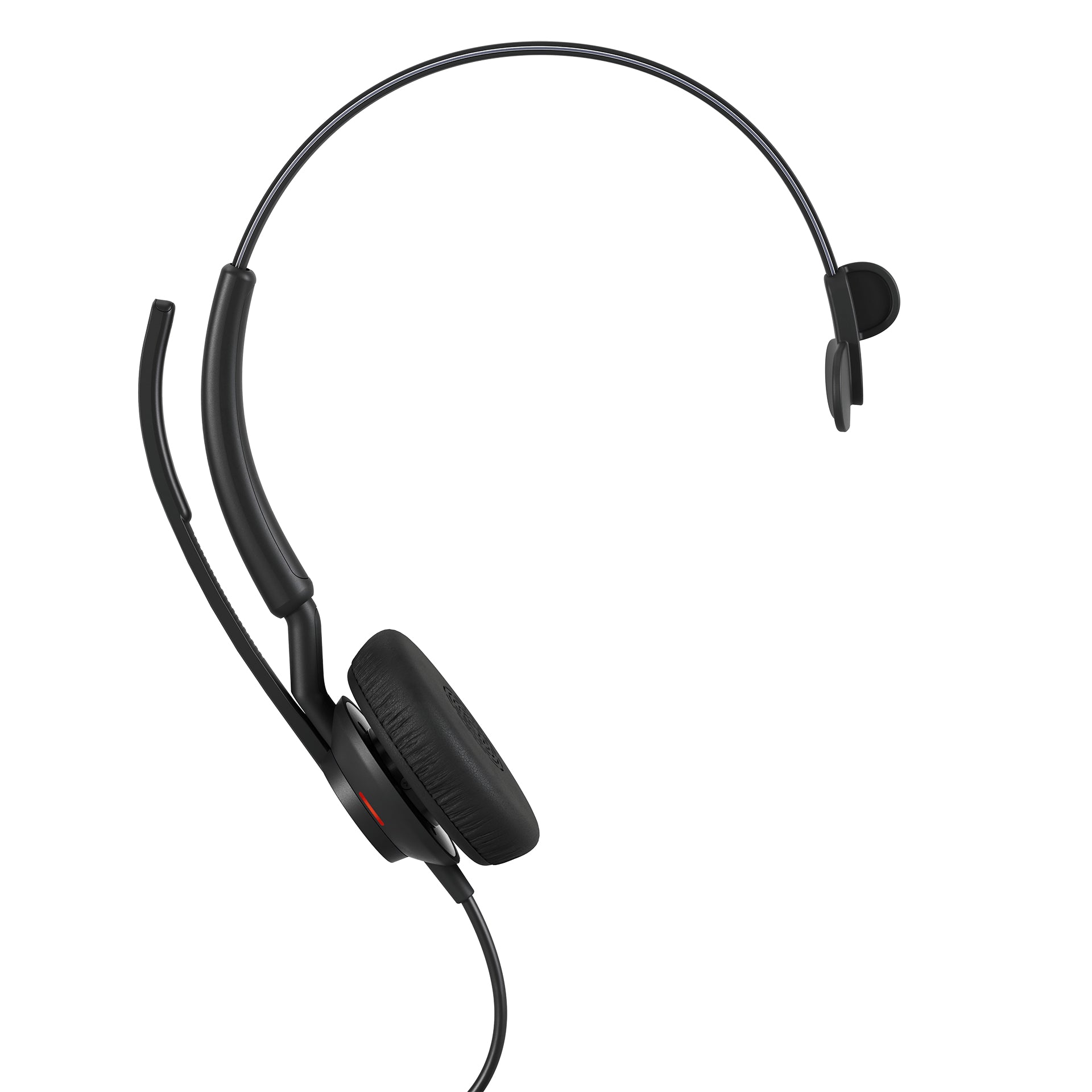 Jabra Engage 50 II Office-Headset – On-Ear, Mono, Kabel (USB-C), UC-optimiert, Schwarz