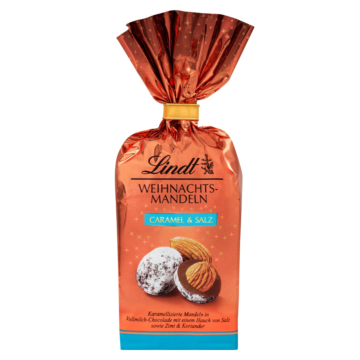 Lindt Weihnachtsmandeln – Karamell & Fleur de Sel – 100 g