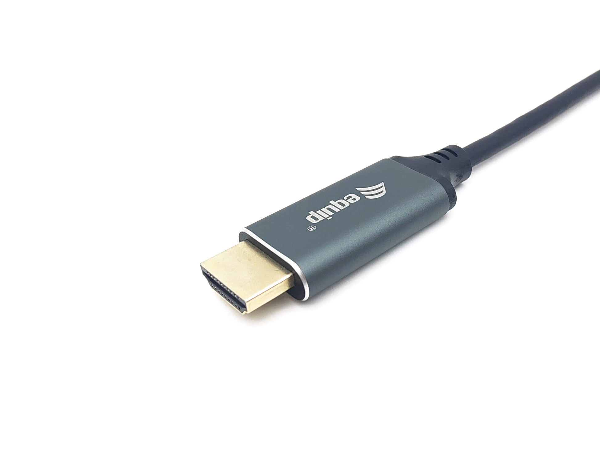 Equip USB-C auf HDMI Kabel 4K 240 Hz – 2 m – Grau/Schwarz