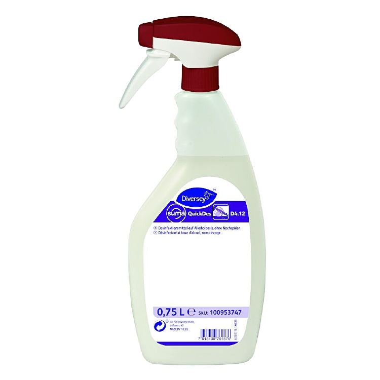 Diversey Suma Quick DES D4.12 Allzweckreiniger – Gebrauchsfertig, Flasche – 750 ml