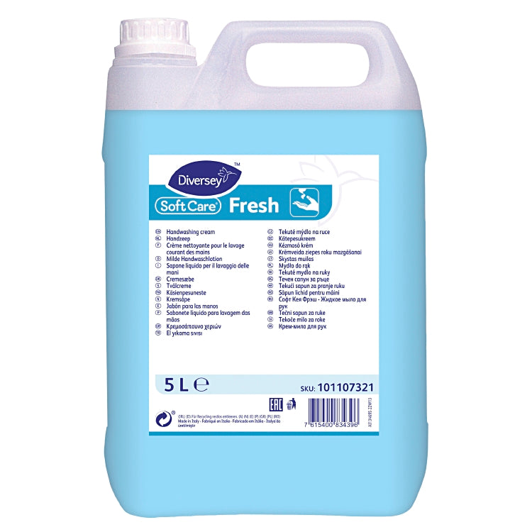 Diversey Soft Care Fresh Flüssig-Handseife – Kanister – 5 l