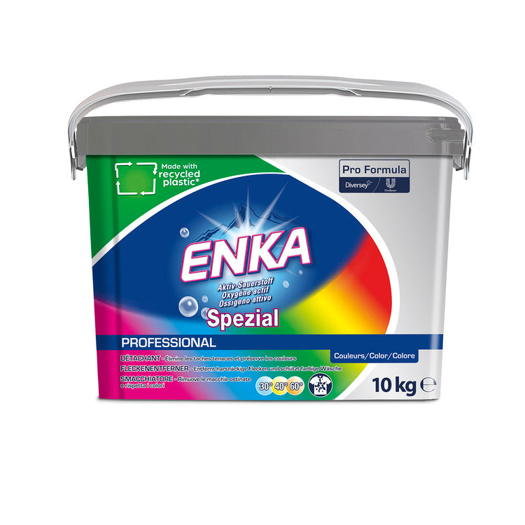 Enka – Fleckenentferner für Color Spezial – 10 kg – Professionell, wirkt ab 30 °C
