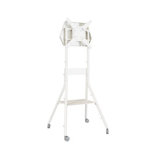Hagor HA ST ONE:QUICK 8232 – Standfuss, bis 55", VESA 400 × 400 mm, 35 kg, Drehen, weiss