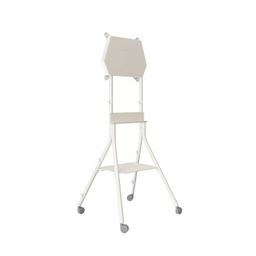 Hagor HA ST ONE:QUICK 8232 – Standfuss, bis 55", VESA 400 × 400 mm, 35 kg, Drehen, weiss