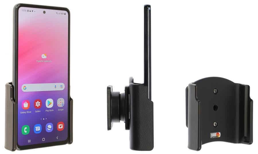 Brodit Auto-Halterung – Schraubbefestigung – für Samsung Galaxy A53 5G (SM-A536B/DS) – Schwarz