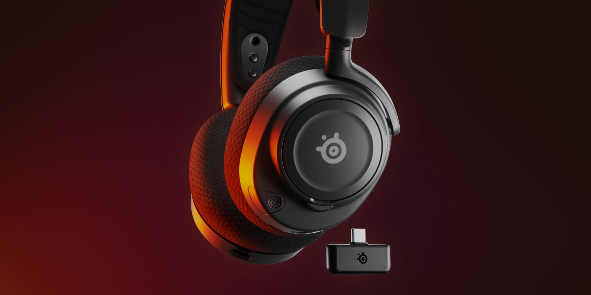SteelSeries Arctis Nova 7 Wireless Gaming-Headset – Over-Ear, Stereo, BT, Schwarz