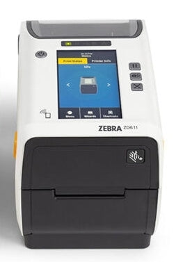 Zebra ZD611-HC – Etikettendrucker, Thermotransfer, bis 54 mm, USB, Bluetooth, LAN, RS-232, 300 dpi, 152 mm/s