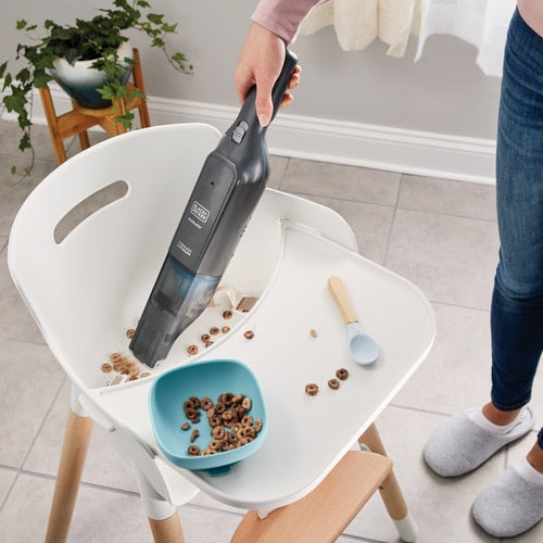 Black & Decker BLACK+DECKER Handstaubsauger Dustbuster XXL – 2000 mAh, 0,1 l, Akkubetrieb, 1 Stufe