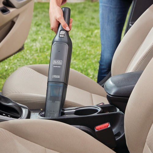 Black & Decker BLACK+DECKER Handstaubsauger Dustbuster XXL – 2000 mAh, 0,1 l, Akkubetrieb, 1 Stufe