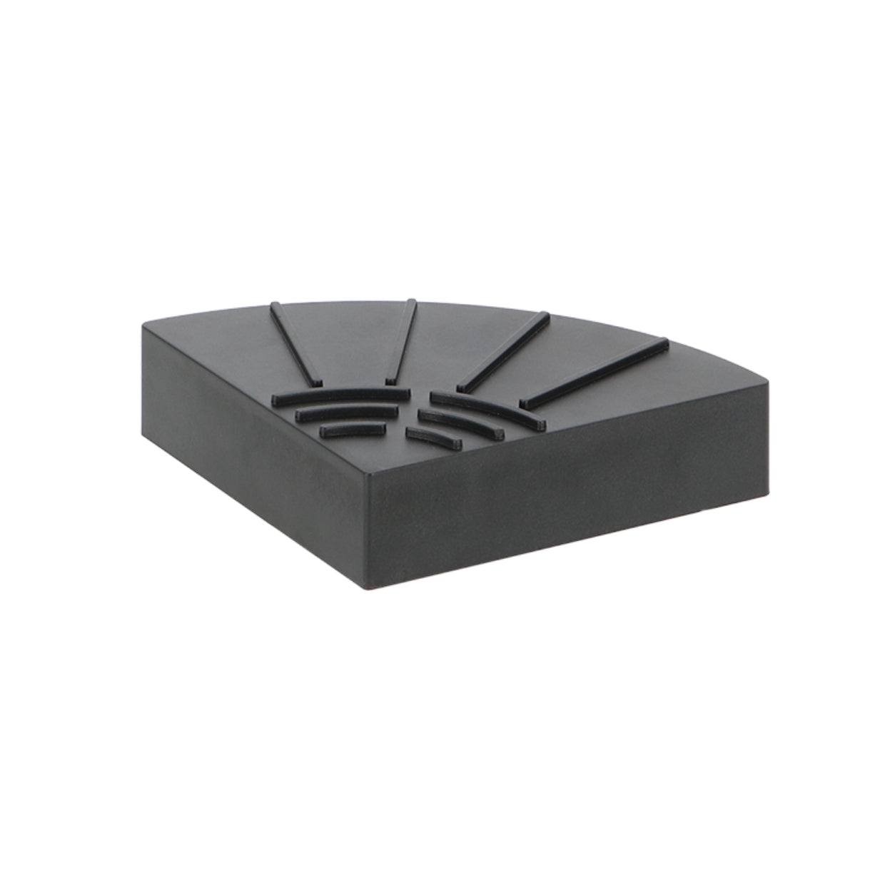 Esschert Design Pflanzenwagen – Kunststoff – Schwarz – Ø 105 × 29 mm – 4 Stück