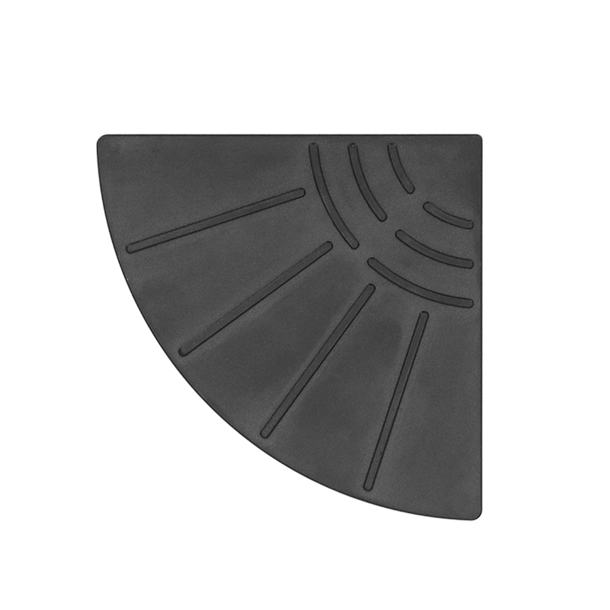 Esschert Design Pflanzenwagen – Kunststoff – Schwarz – Ø 105 × 29 mm – 4 Stück