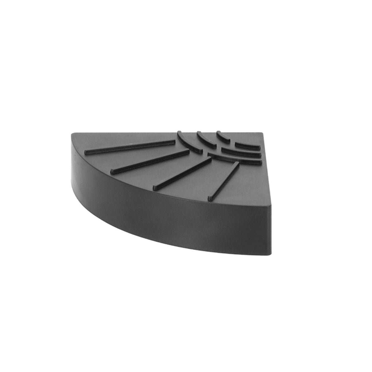 Esschert Design Pflanzenwagen – Kunststoff – Schwarz – Ø 105 × 29 mm – 4 Stück