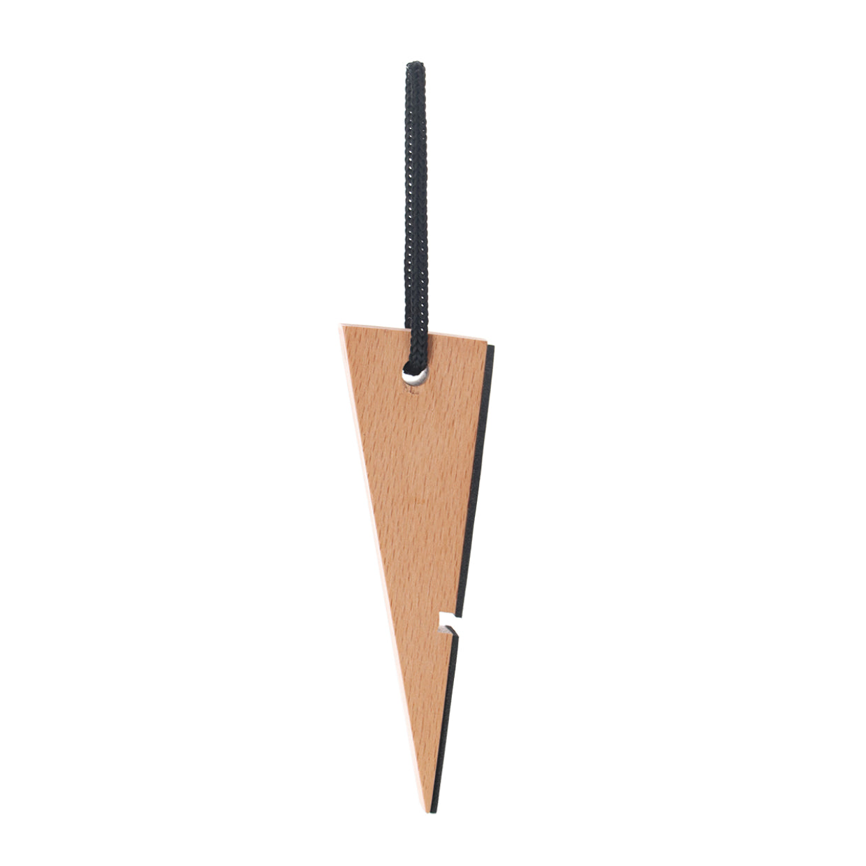 Esschert Design Türstopper Keil 120 × 27 × 43 mm, Holz, Polyester, EVA, freistehend