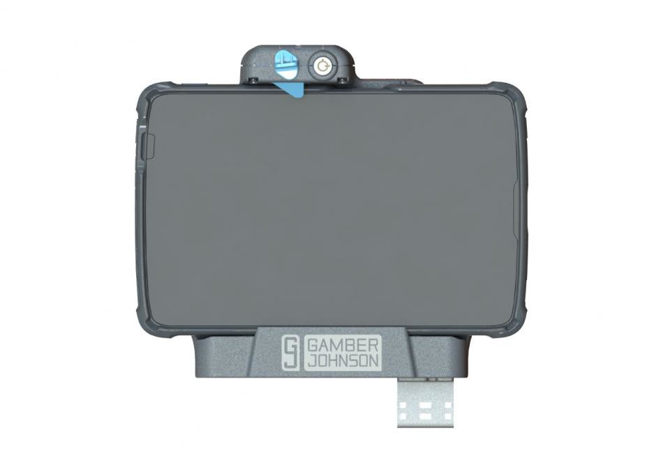 Gamber-Johnson Dockingstation – für Zebra ET4X 10", USB-Port