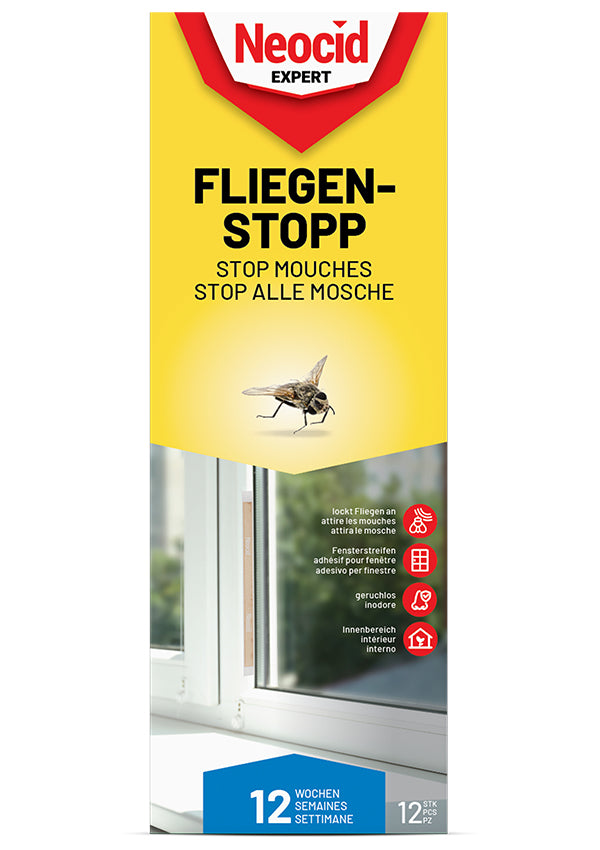 Neocid EXPERT Insektenfalle – braun – für Fluginsekten – 12 Stk.