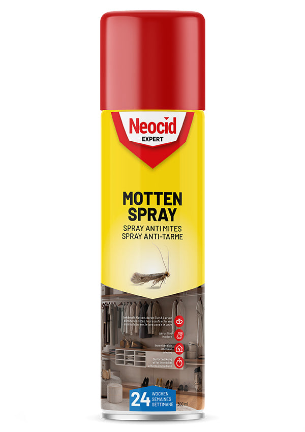 Neocid EXPERT Mottenschutz – Rot – Für Motten
