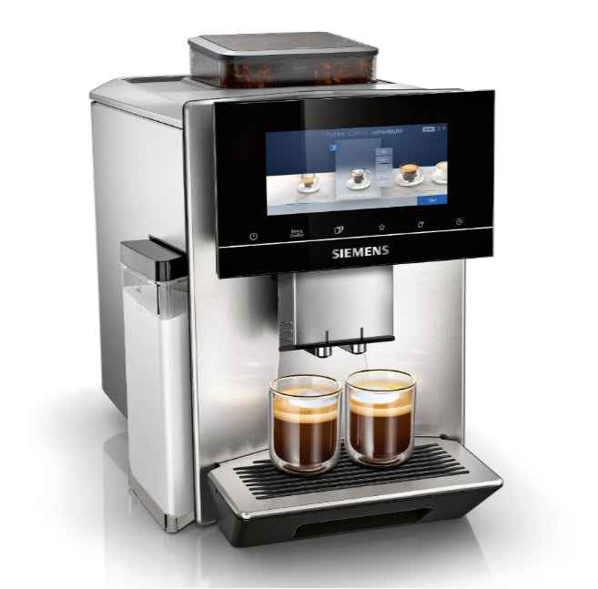 Siemens EQ 900 TQ905D03 Kaffeevollautomat – 2,3 l, 375 g, Integriertes Mahlwerk, Edelstahl