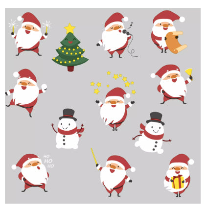 Paper + Design Servietten Dancing Gnomes – 33 × 33 cm, 3-lagig – 20 Stück