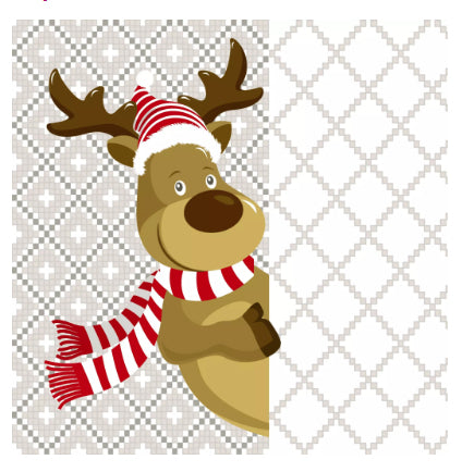 Paper + Design Servietten Reindeer Fun – 33 × 33 cm, 3-lagig – 20 Stück