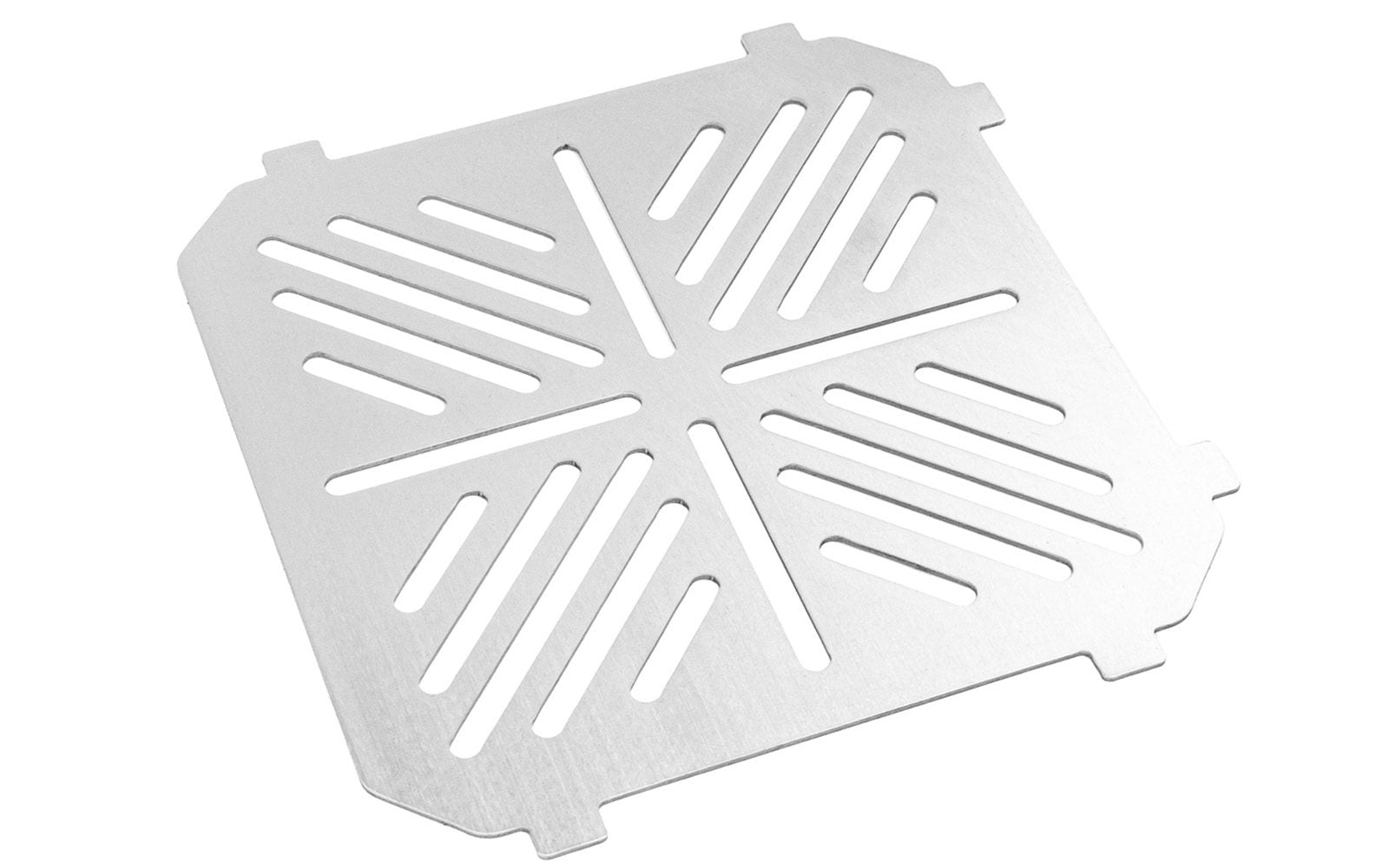 FENNEK Grillrost 11 × 11 × 0,1 cm, Edelstahl, silber, für HOBO