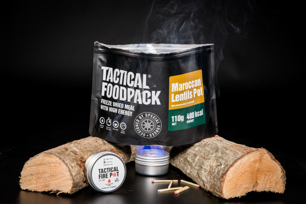 Tactical Foodpack Brenngel – Silber – 40 ml – Ethanol – 1 Stk – CE