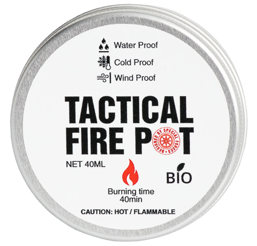 Tactical Foodpack Brenngel – Silber – 40 ml – Ethanol – 1 Stk – CE