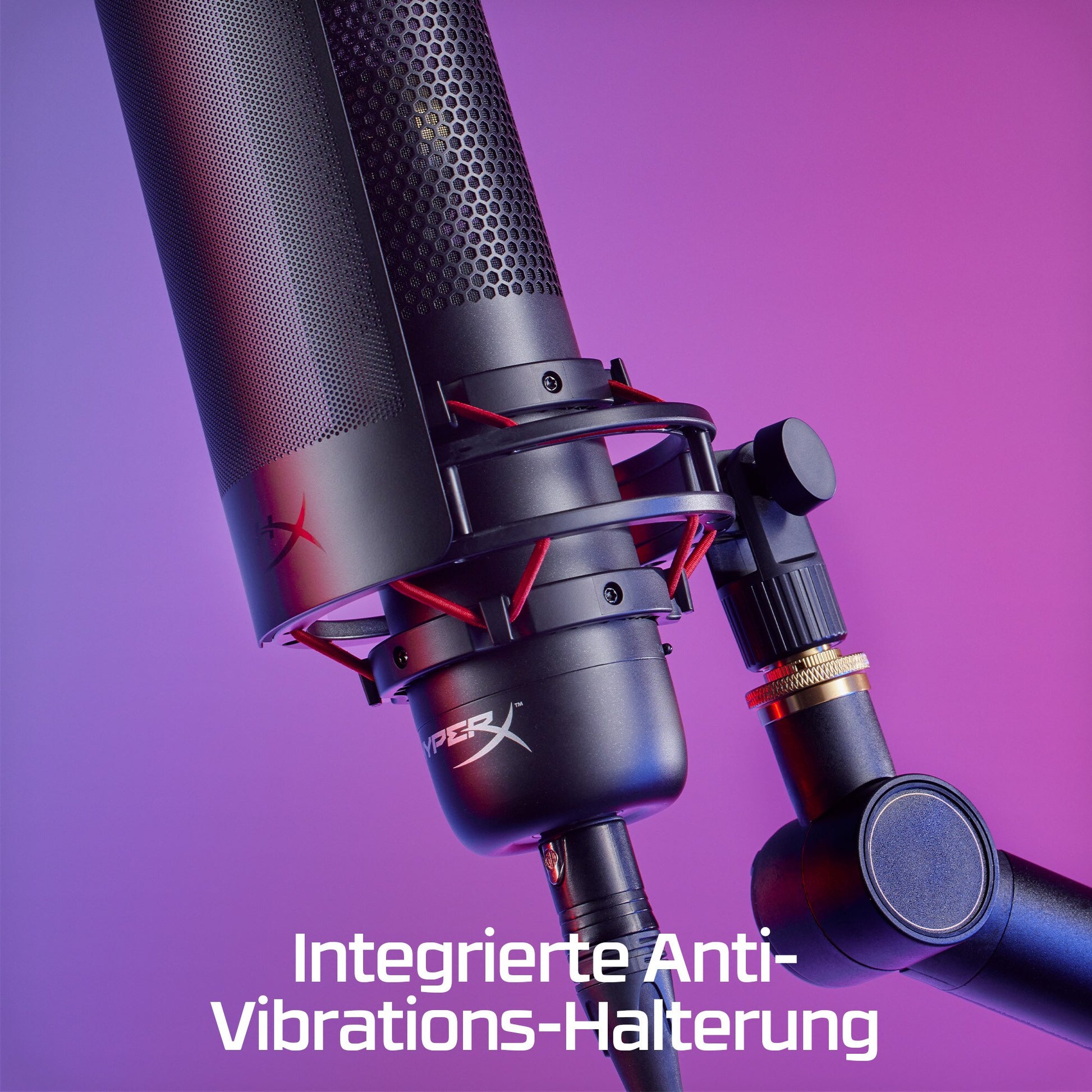 HP HyperX ProCast Studio-Mikrofon – XLR, Kabelgebunden, Schwarz